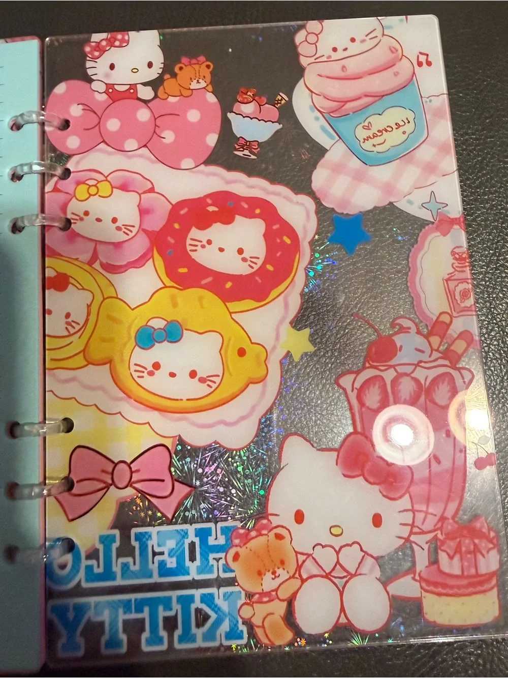 Hello Kitty Pink Ice Cream & Watermelon Notebook
